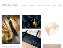 Tablet Screenshot of gregoirevieille.com
